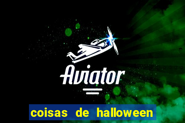 coisas de halloween de a a z